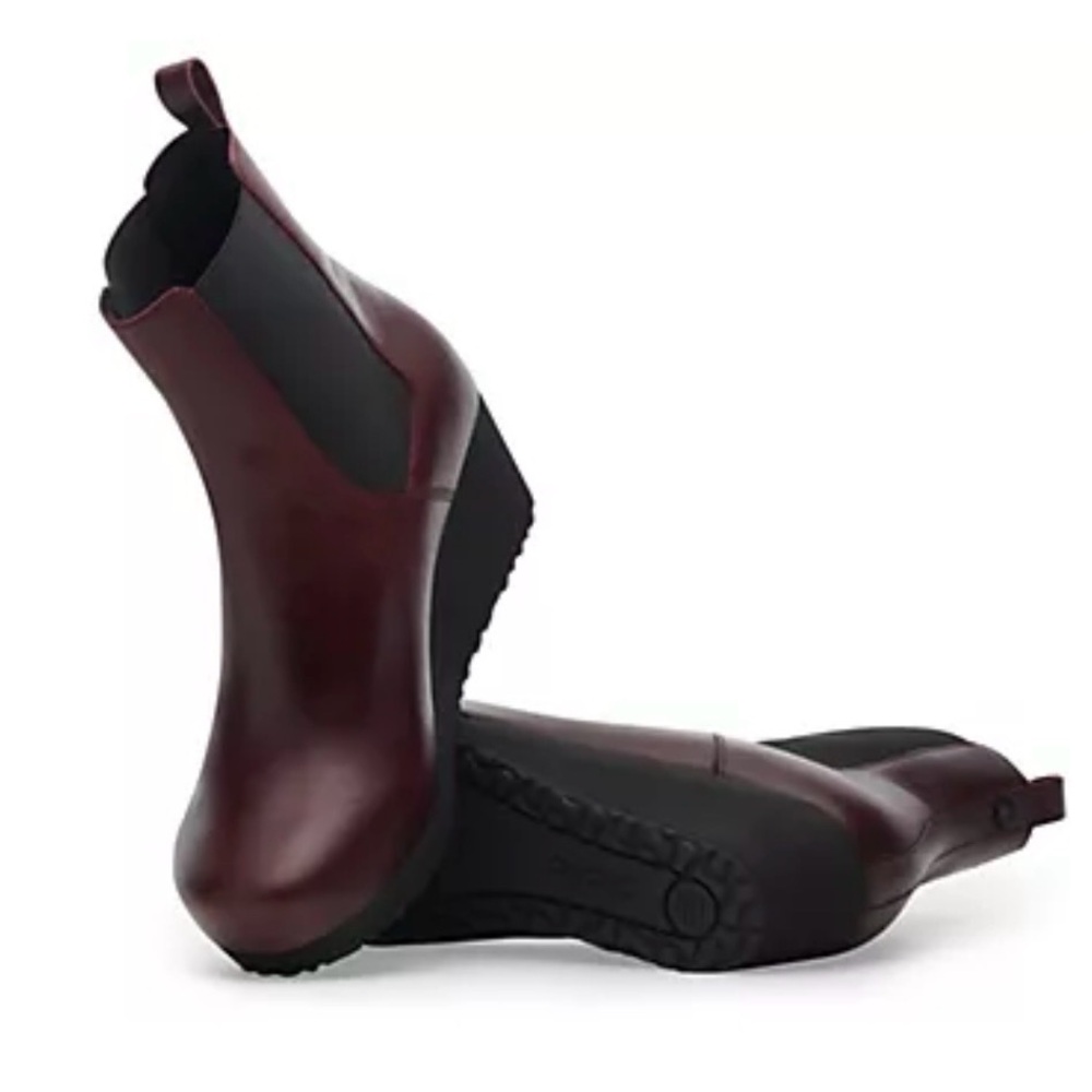 Birkenstock Papillio Oxblood Wedges Ankle boot Ebba Pull on